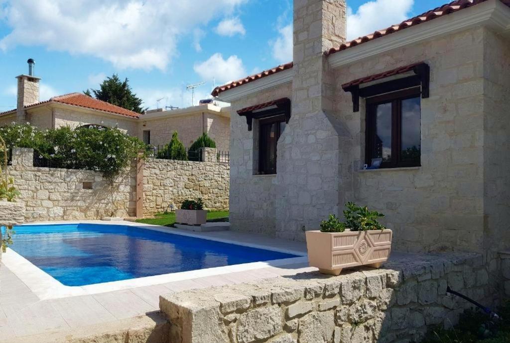 Heraklion Twins House - Private Pool Retreat Episkopí- Rethimno Exteriér fotografie