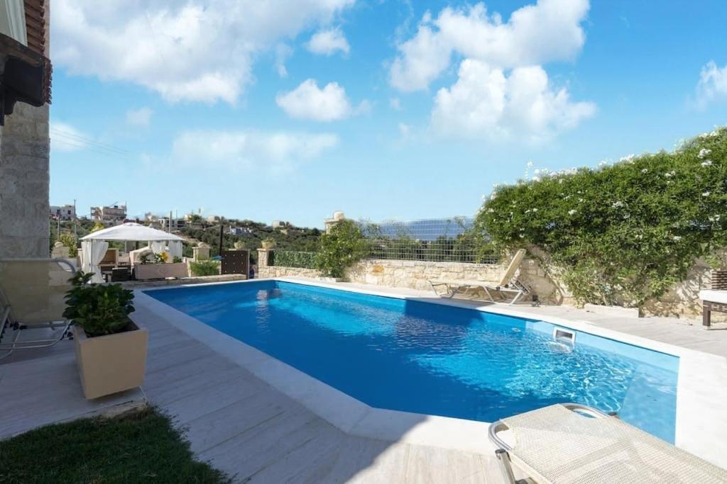 Heraklion Twins House - Private Pool Retreat Episkopí- Rethimno Exteriér fotografie